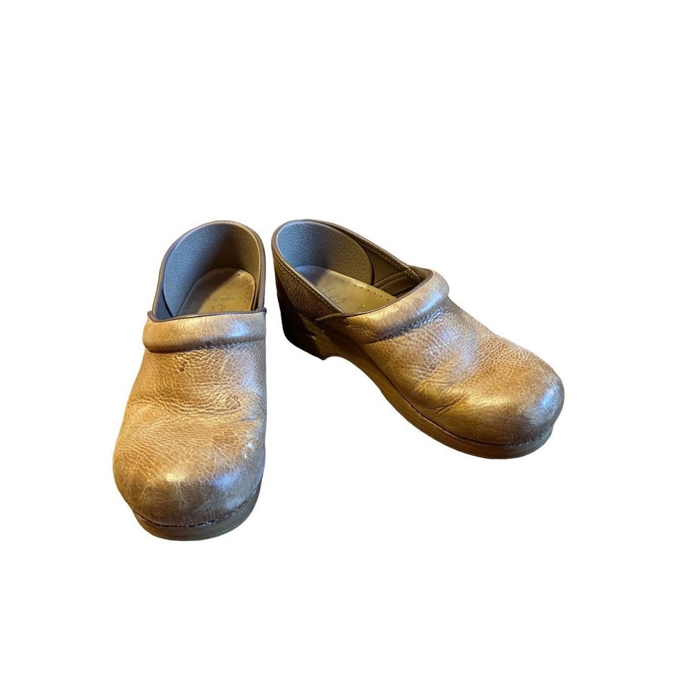 Dansko Tan Clogs Size 43 (12.5) Wide